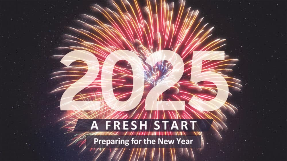 A Fresh Start: Preparing for the New Year