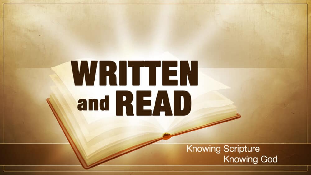 Written and Read