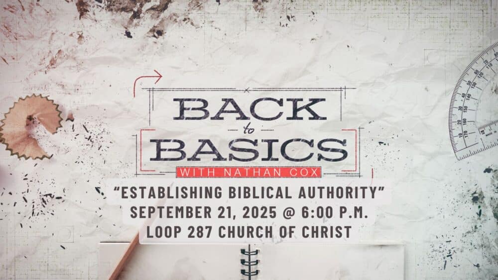 Establishing Biblical Authority