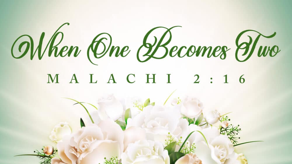 When One Becomes Two