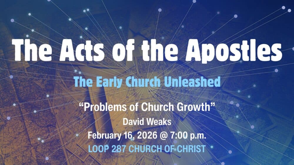 Problems of Church Growth