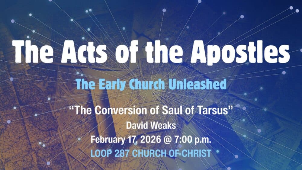 The Conversion of Saul of Tarsus